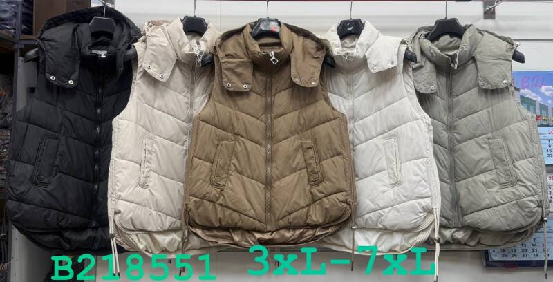 Kamizelka damskie Roz 3XL-7XL, 1 Kolor Paczka 5 szt